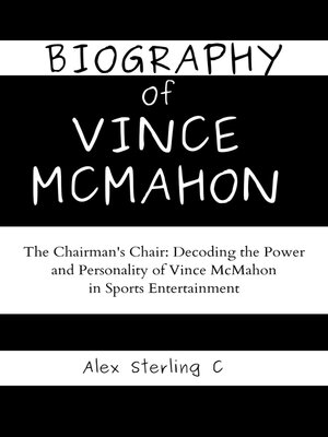 cover image of BIOGRAPHY OF VINCE MCMAHON